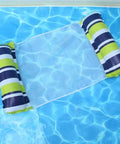 PVC Summer Inflatable Foldable Floating Row Swimming Pool Water Hammock Air Mattresses Bed Beach Water Sports Lounger Chair