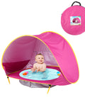 Baby Beach Tent Kids Outdoor Camping Easy Fold up Waterproof up Sun Awning Tent Uv-Protecting