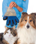 For Cats Glove Pet Grooming Brush Comb Cat Hackle Pet Deshedding Brush Glove for Animal Dog Pet Hair Gloves for Cat Dog Grooming