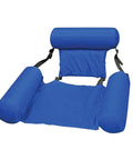 PVC Summer Inflatable Foldable Floating Row Swimming Pool Water Hammock Air Mattresses Bed Beach Water Sports Lounger Chair