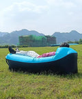 Trend Outdoor Products Fast Infaltable Air Sofa Bed Good Quality Sleeping Bag Inflatable Air Bag Lazy Bag Beach Sofa 240*70Cm