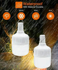 60W Emergency Light Outdoor Camping Supplies Edc Outdoor USB Rechargeable LED Light Bulb Lantern Hiking Sports Entertainment