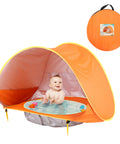 Baby Beach Tent Kids Outdoor Camping Easy Fold up Waterproof up Sun Awning Tent Uv-Protecting
