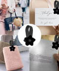 Magnetic Hat Clip for Travel Pentagram-Shaped Bag Hat Keeper Clip on Hands Free Hat Holder for Traveling Bags Purses Backpacks