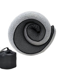 Travel Neck Pillow Memory Foam U-Shaped Pillow Snail Style Travel Neck Support Portable Adjustable Soft Noon Break Sleep Pillows