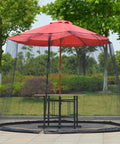300 X230CM Free Installation Mosquito Net Garden Parasols Umbrella with Netting