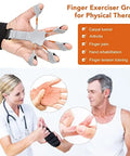 Guitar Finger Strengthener,Grip Strength Trainer,Finger Exerciser,Hand Strengthener for Patients Strength Training