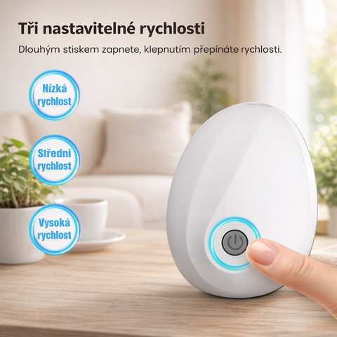 Bezdrátový elektrický masážní přístroj pro hlavu, krk a celé tělo