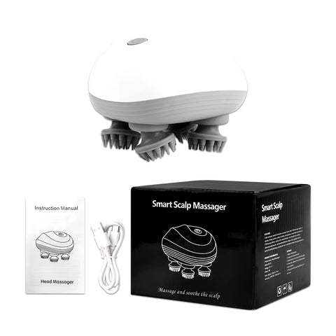 Bezdrátový elektrický masážní přístroj pro hlavu, krk a celé tělo