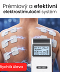 Certifikovaný digitální TENS a EMS elektrostimulátor svalů
