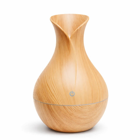 Ultrazvukový aroma difuzér USB imitace dřeva