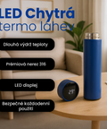 Chytrá termo láhev s měřením teploty 500 ml