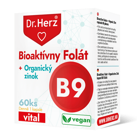 Dr. Herz Regenerační Biotin + Organický zinek kapsle