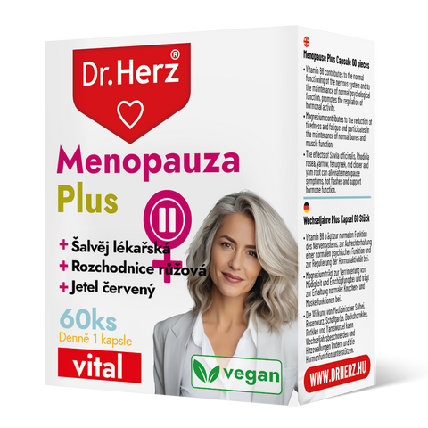 Dr. Herz Prémiová Menopauza Plus 60 kapslí
