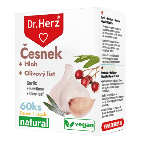 Dr. Herz Přírodní Cardio směs s česnekem a hlohem