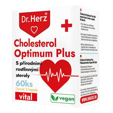 Dr. Herz Kvalitní Cholesterol Optimum Plus 60 kapslí