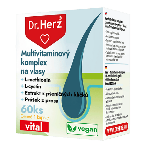Dr. Herz vlasový multivitamínový komplex 60 kapslí