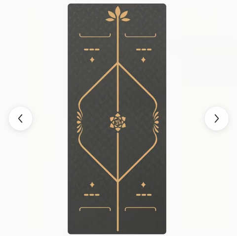 Designová protiskluzová podložka na jógu