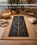 Designová protiskluzová podložka na jógu