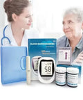 Přesný glukometr s 50 ks lancetami a testovacími proužky - Naturdrop
