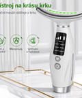 EMS masážní přístroj na krk s LED terapií – 7 režimů