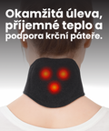 Hřejivá krční ortéza s turmalínem – úleva, teplo a podpora krční páteře