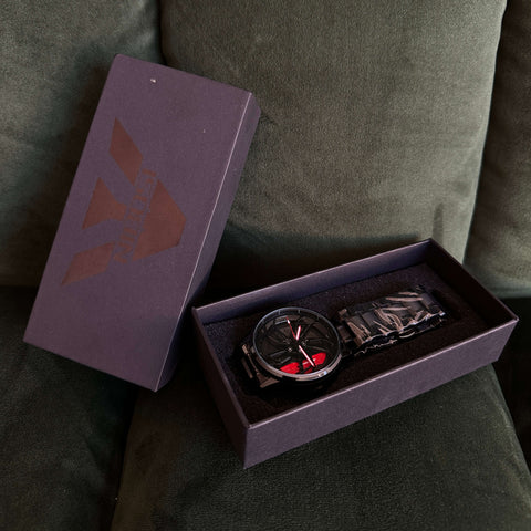 Pánské rotující hodinky 3D Real Wheel Watch