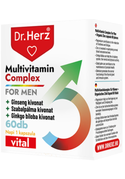 Dr. Herz Multivitamin pro muže – 60 kapslí pro vitalitu, imunitu a hormonální rovnováhu