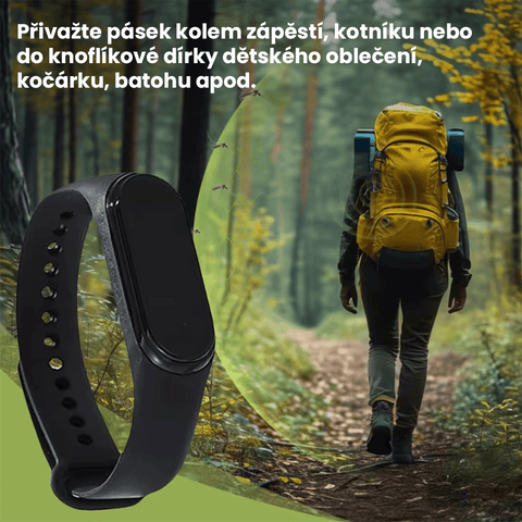 Ultrazvukový náramek proti komárům a hmyzu