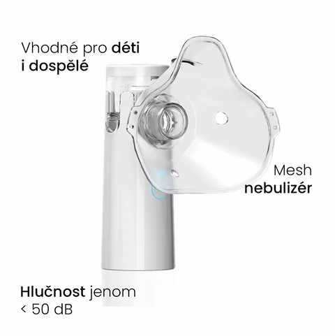 Najefektivnejší ultrazvukový Mesh inhalátor pro děti a dospělé