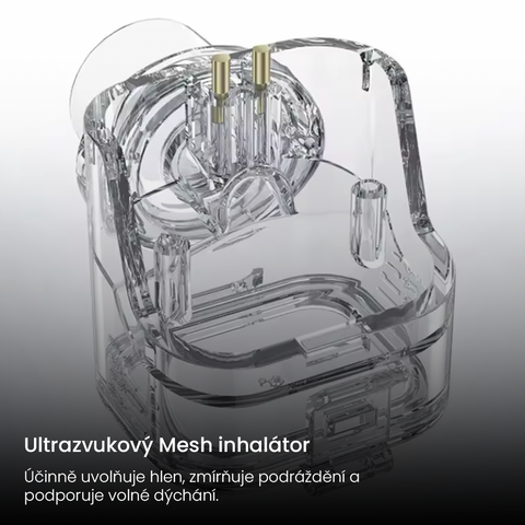 Najefektivnejší ultrazvukový Mesh inhalátor pro děti a dospělé