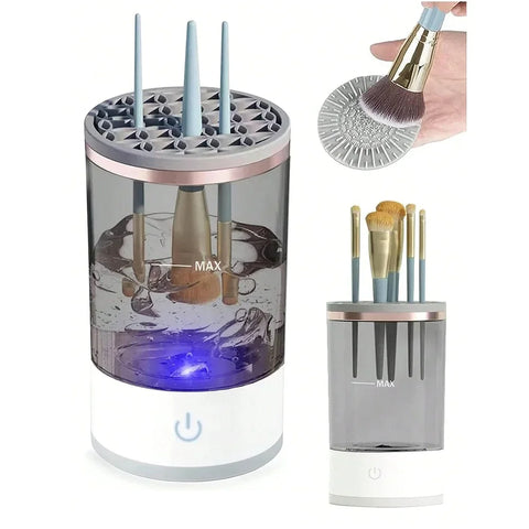 Automatický elektrický čistič štětců na make-up