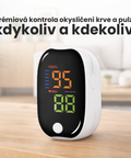 Prémiový pulzní oxymetrs LED displejem