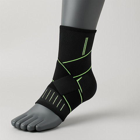 Profesionální tenká stahovací bandáž na kotník