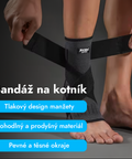 Profesionální stahovací tenká bandáž na kotník