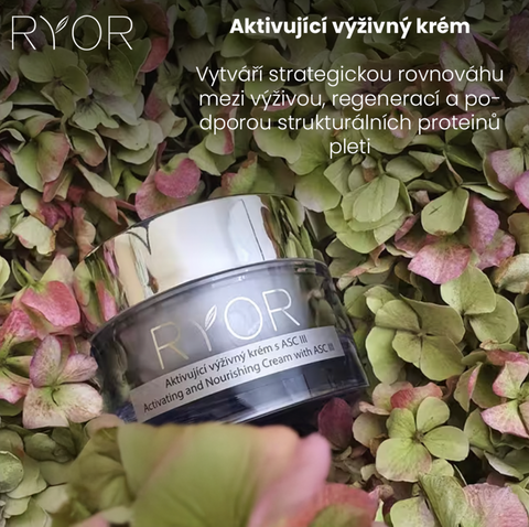 Ryor Aktivní výživný pleťový krém s ASC III 50 ml