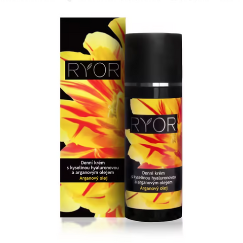 Ryor Arganový denní krém s kyselinou hyaluronovou 50 ml