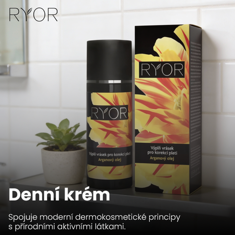 Ryor Arganový olej pro vyplnění vrásek a korekci pleti 50 ml