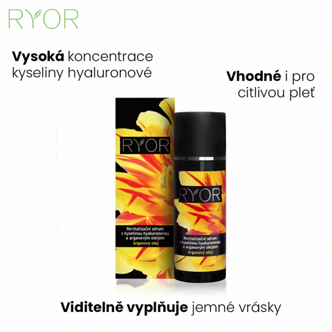 Ryor Arganový olej revitalizační hydratační sérum 50 ml