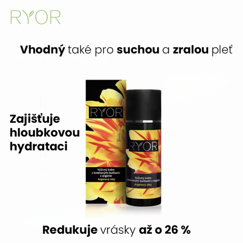 Ryor Arganový olejový výživný krém s kmenovými buňkami 50 ml