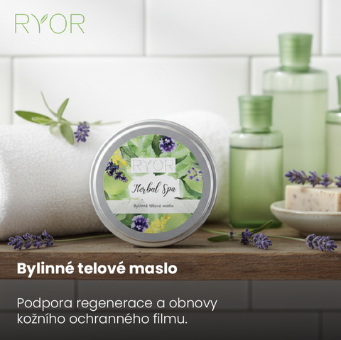 Ryor Bylinné tělové máslo Herbal Spa 200 ml