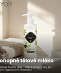 Ryor Cannabis Derma Care konopné tělové mléko 200 ml