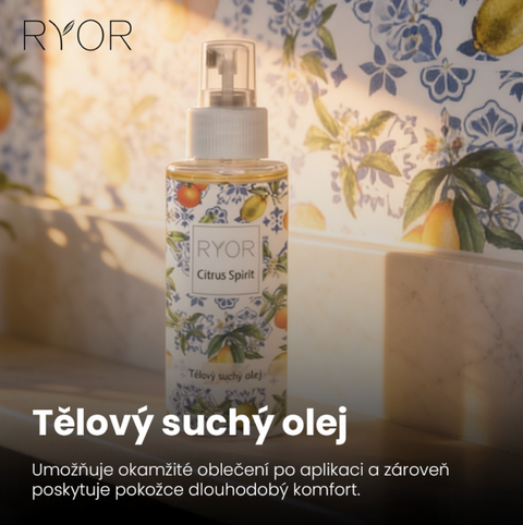 Ryor Citrus Spirit tělový suchý olej 100 ml