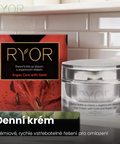 Ryor Denní krém se zlatem a arganovým olejem 50 ml