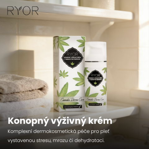 Ryor Konopný výživný krém s kmenovými buňkami 50 ml