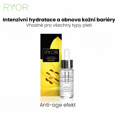 Ryor Luxury Care Luxusní sérum s magnólií 15 ml
