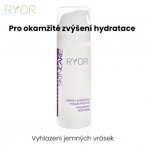 Ryor hydratačná maska s kyselinou hyalurónovou 150 ml