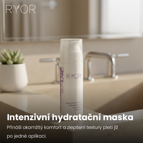Ryor hydratačná maska s kyselinou hyalurónovou 150 ml