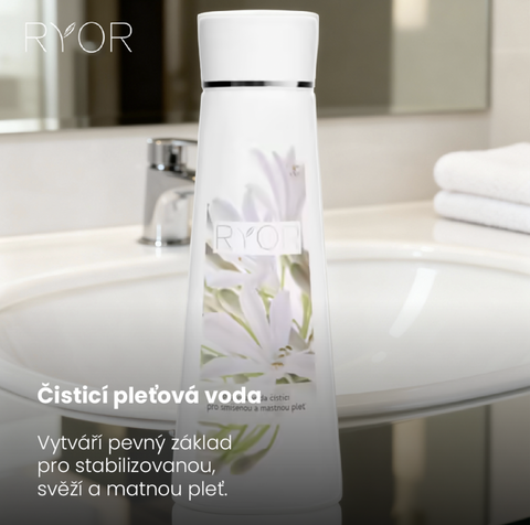 Ryor čisticí pleťová voda pro smíšenou a mastnou pleť 200 ml