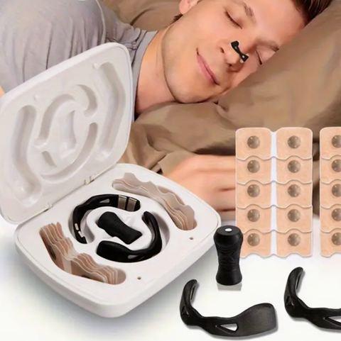 Magnetické nosní pásky – lepší dýchání a méně chrápání během spánku